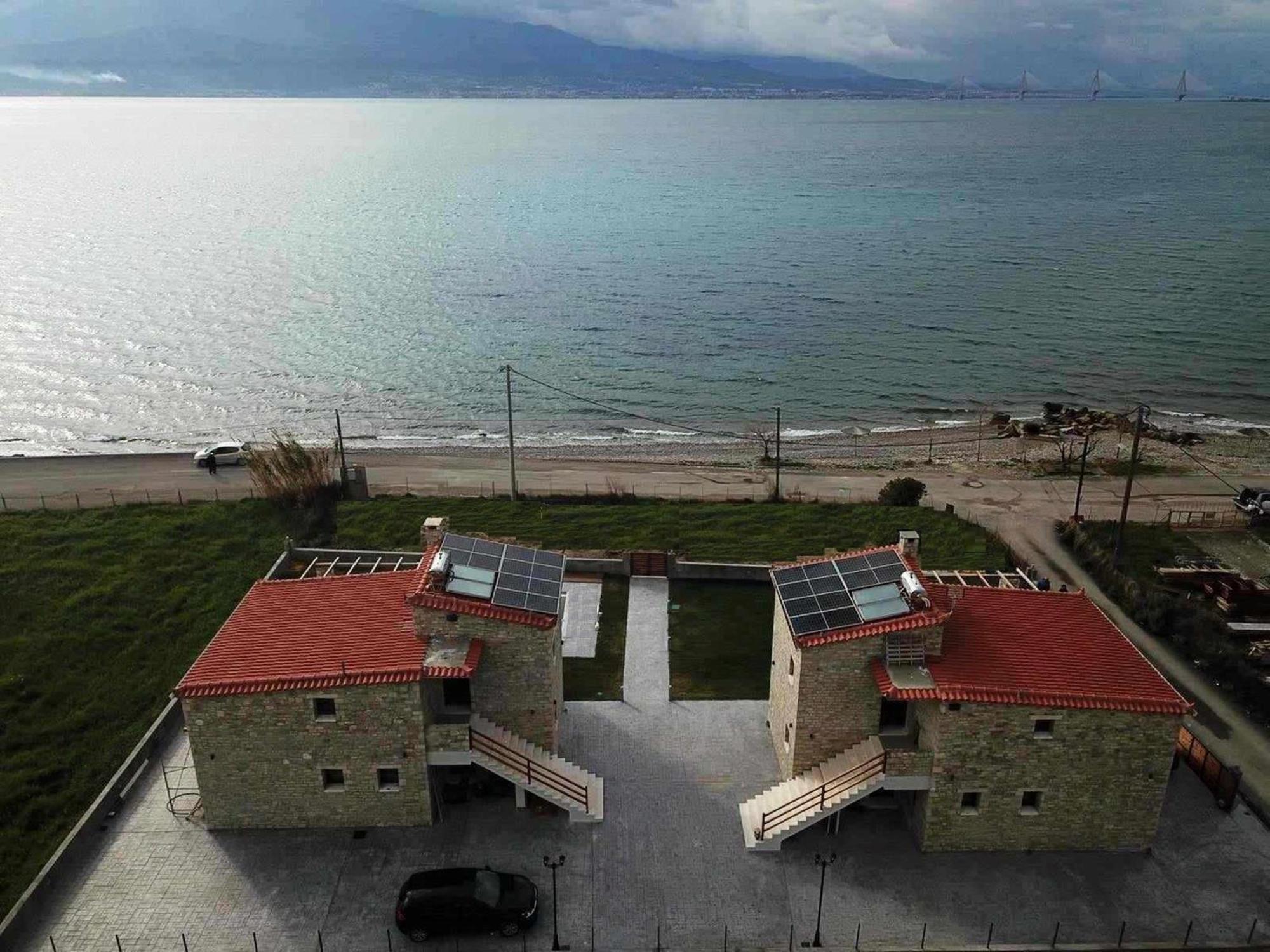 Santa Domenica Nafpaktos - Rooms And Apartments By The Sea מראה חיצוני תמונה
