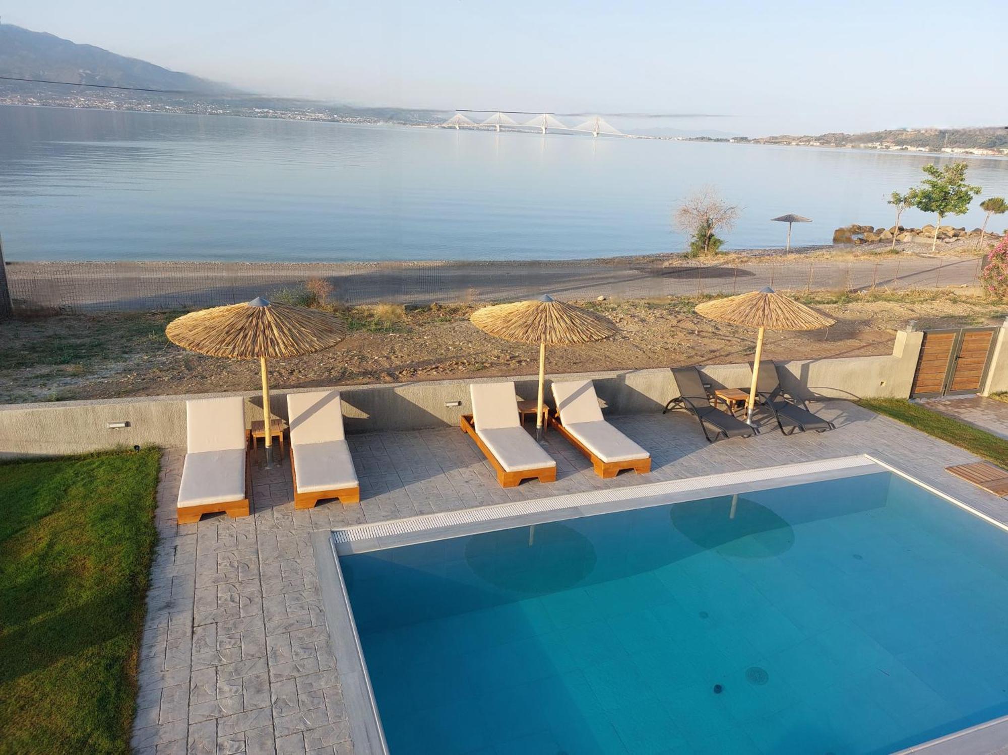 Santa Domenica Nafpaktos - Rooms And Apartments By The Sea מראה חיצוני תמונה